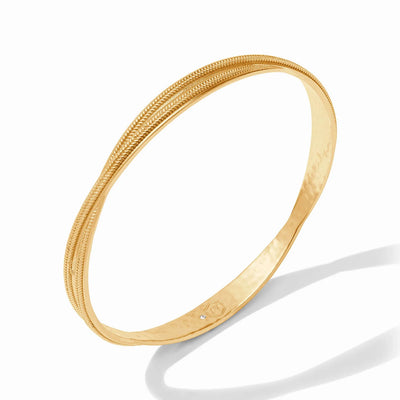 Cheval Twist Bangle - Gold