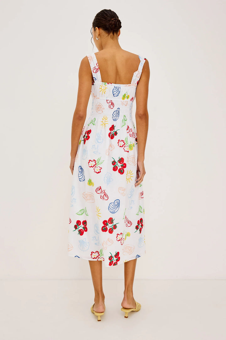 Capri Dress - White Antipasti