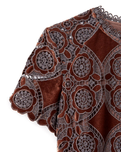 Waverly Midi Dress - Mocha