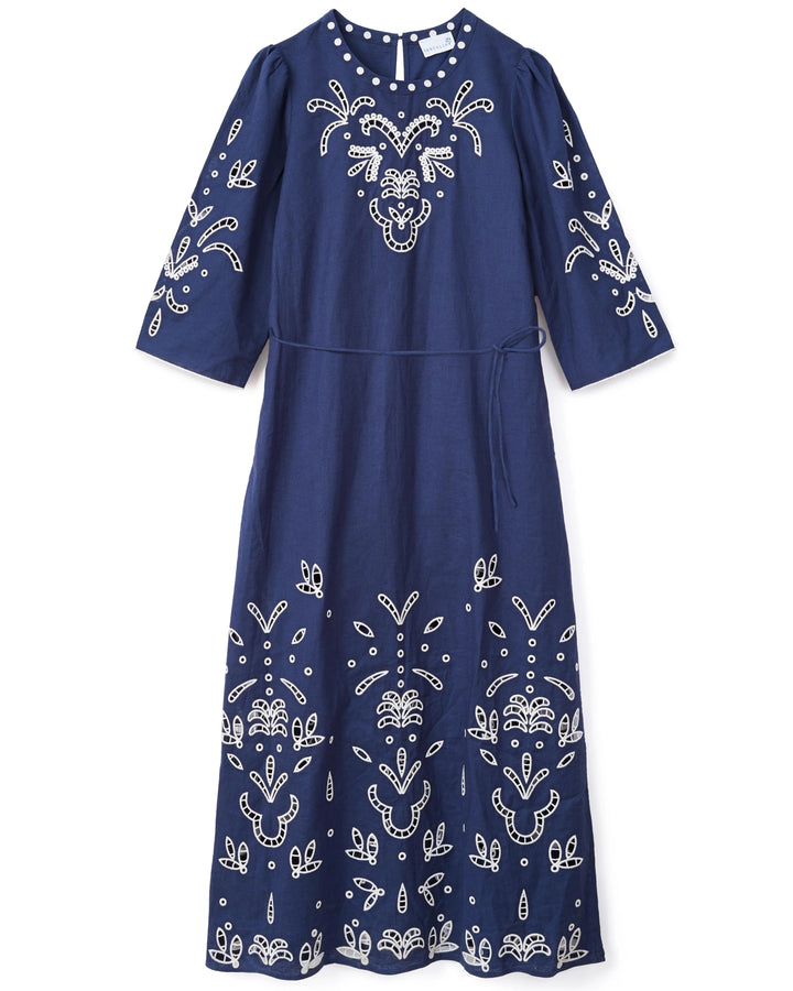 Athena Maxi Dress - Indigo