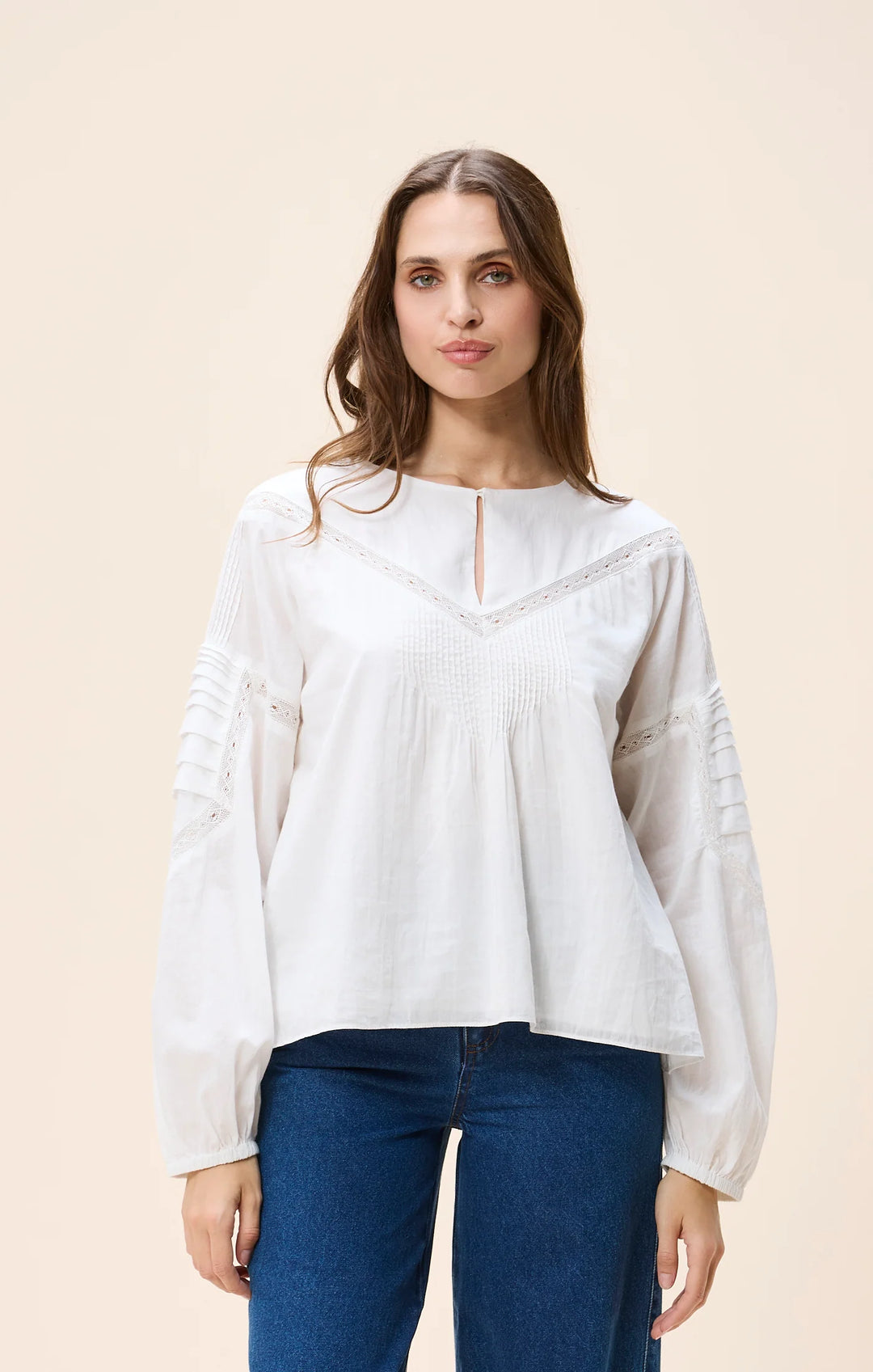 Demna Top - Ivory