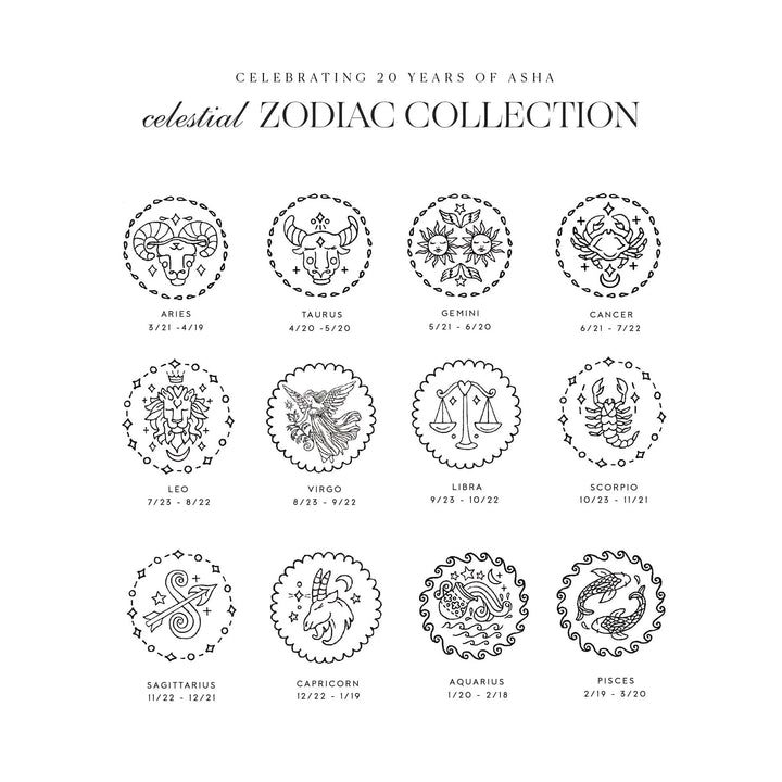 Celestial Zodiac Charm