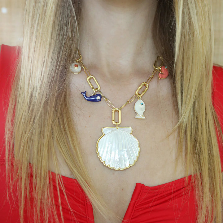 Charm Link Chain - Gold