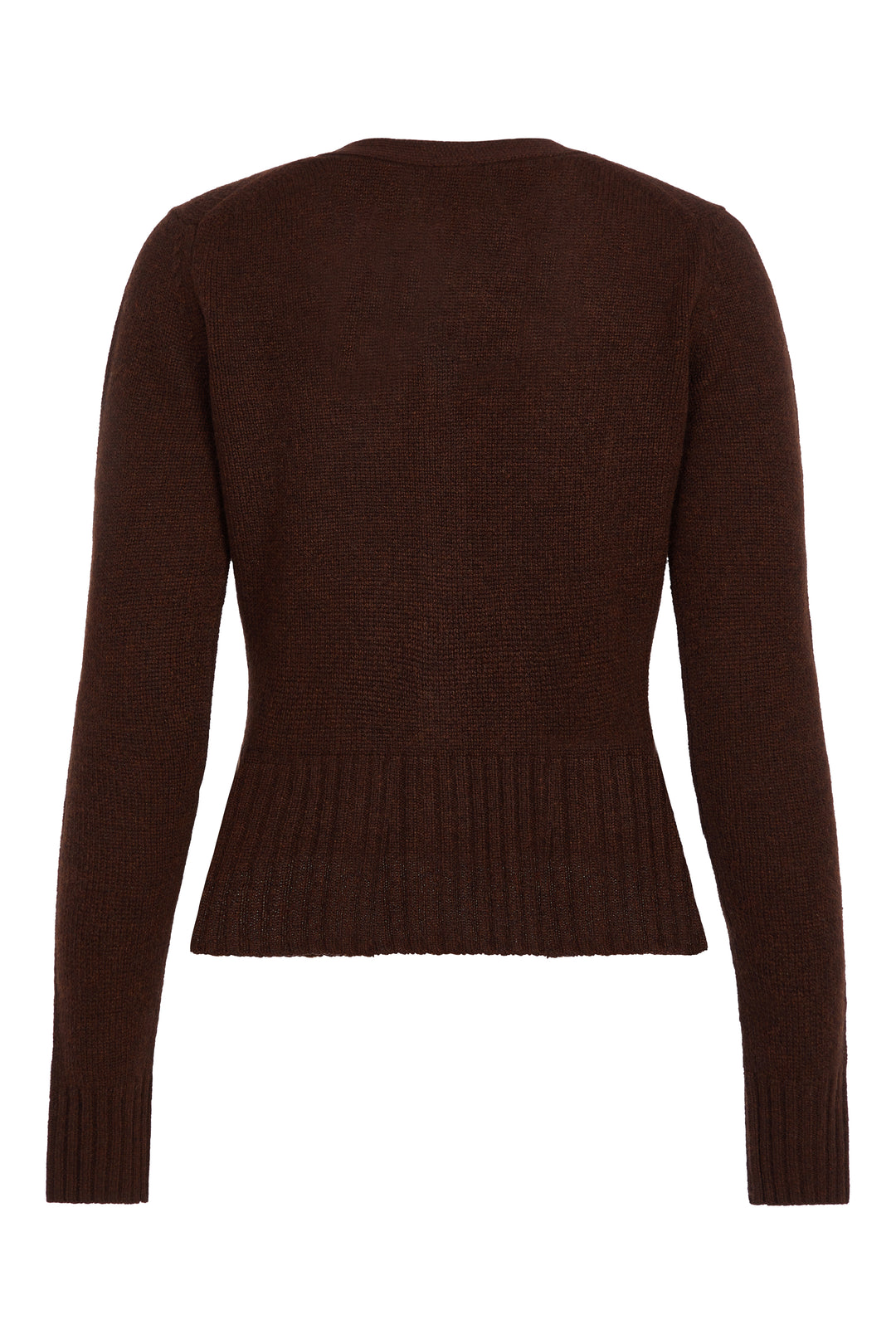 Chrissy V Neck Cardigan- Americano