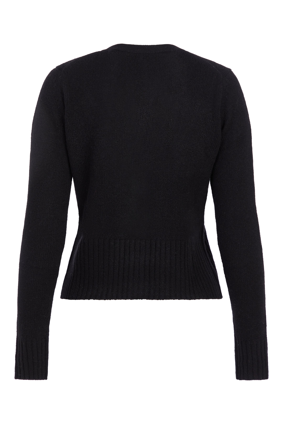 Chrissy V Neck Cardigan- Black