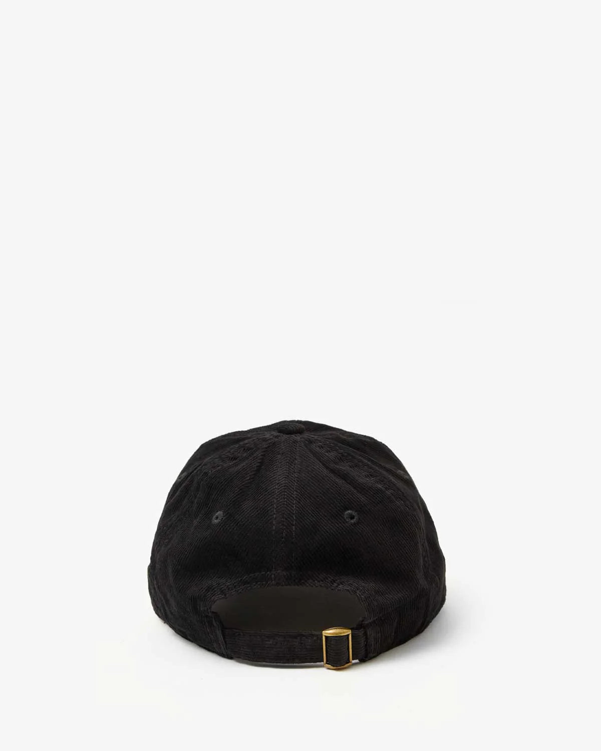 Baseball Hat - Black Corduroy Le Weekend