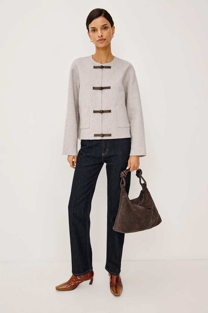 Deidre Jacket - Heather Oat