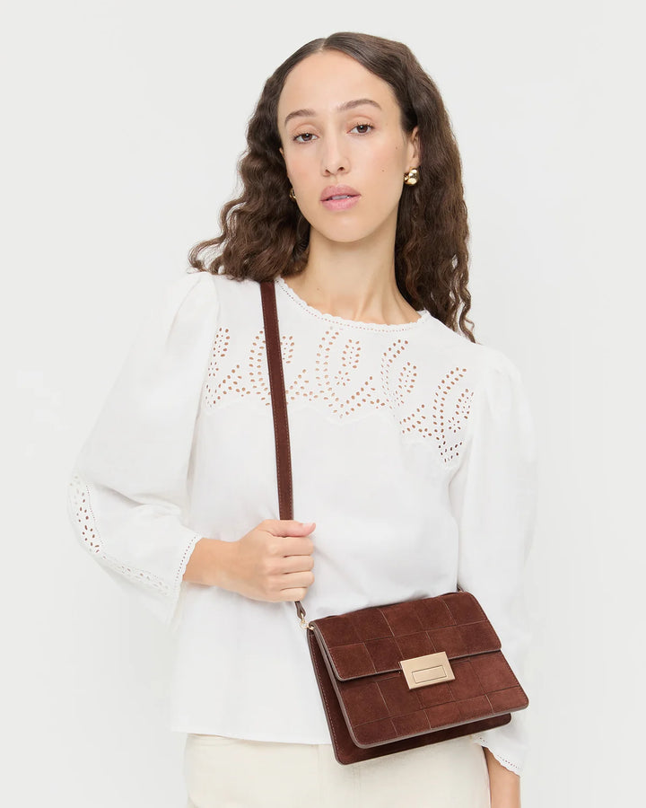 Delphine Clutch - Espresso