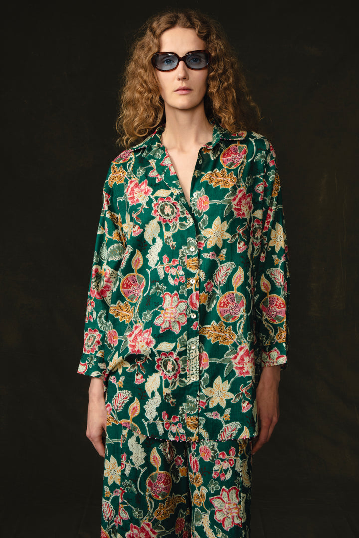 Pomegranate Printed Set - Forest