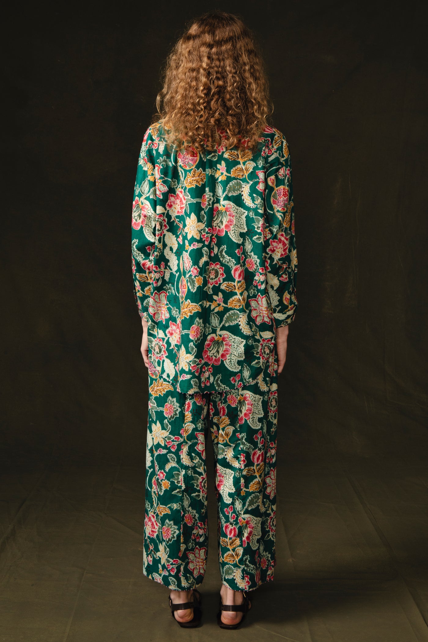 Pomegranate Printed Set - Forest