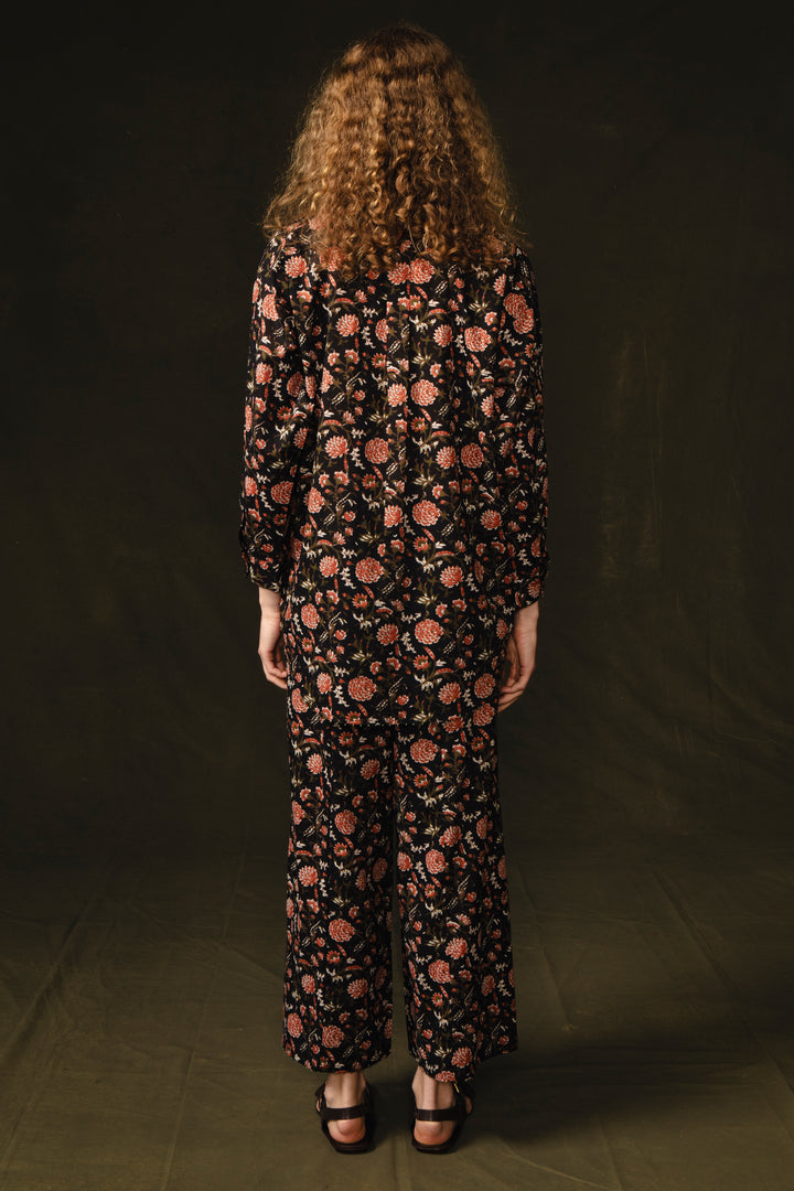 Chrysanthemum Printed Set - Ink