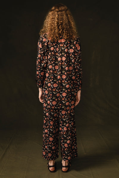 Chrysanthemum Printed Set - Ink