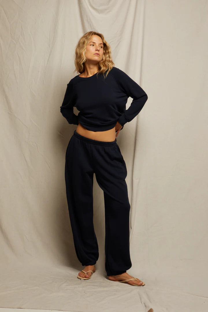 Drifter Beach Terry Sweatpant - Navy