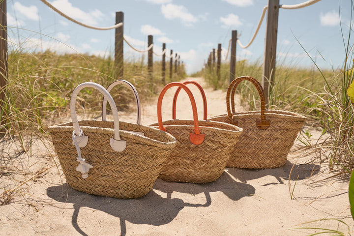 Beach and Town Tote Cognac