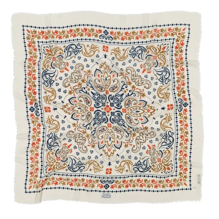 Large Bandana Scarf - Camel