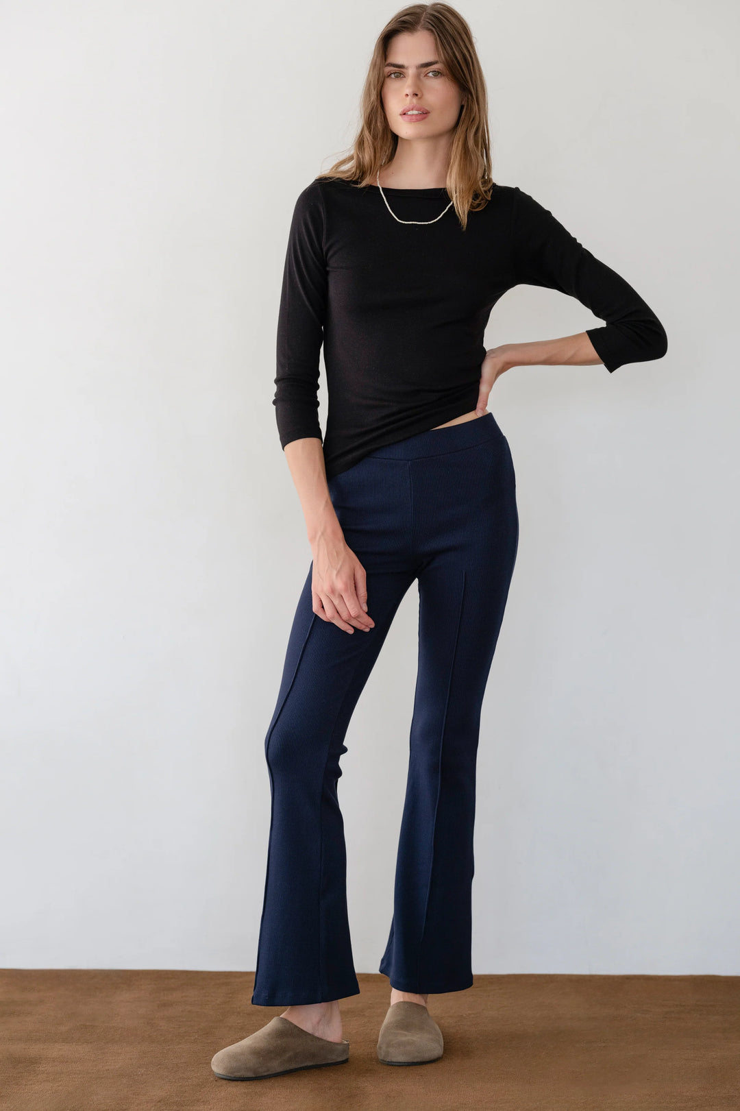 The Rib Kick Flare - Navy