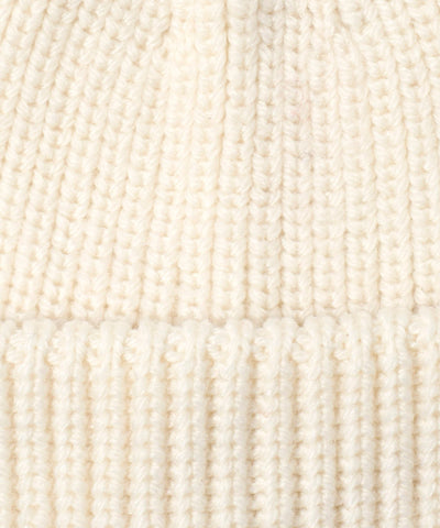 Perfect Ribbed Beanie - Ivory