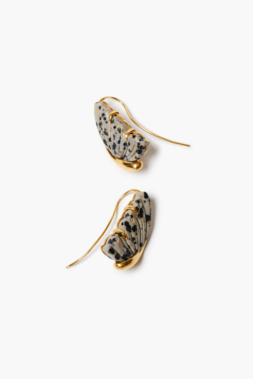 Butterfly Earrings - Jasper