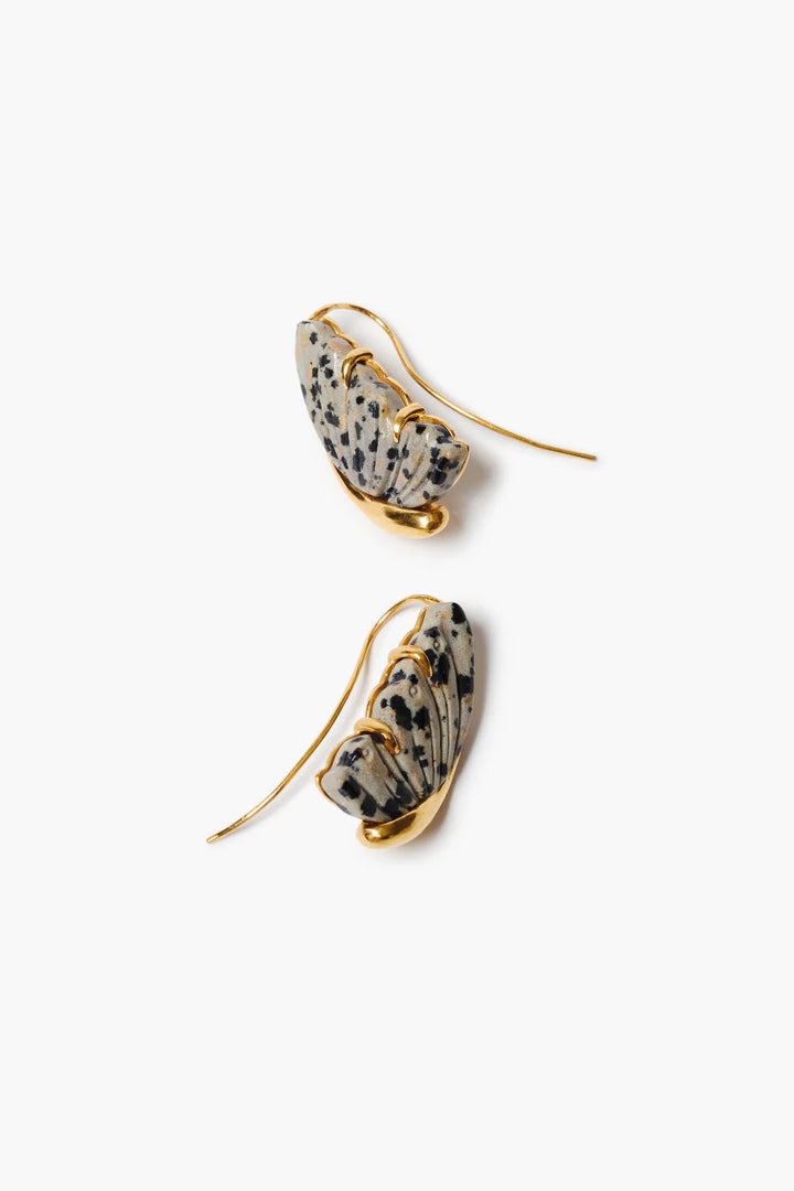 Butterfly Earrings - Jasper