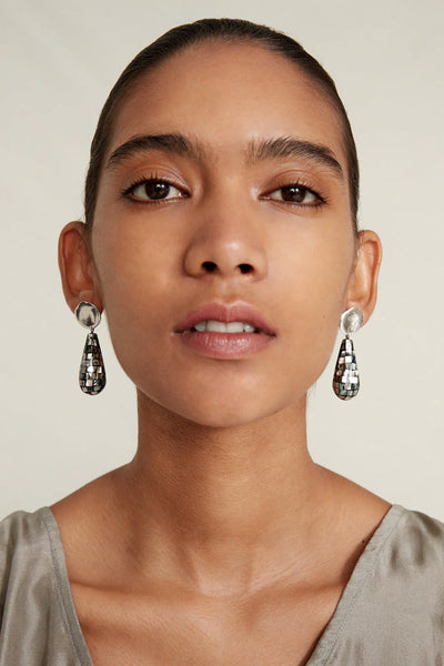 Siren Drop Earrings Abalone