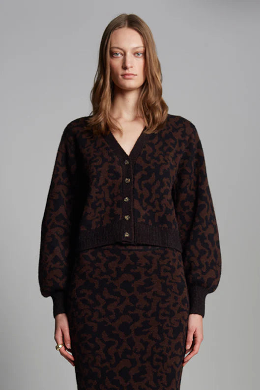 Rumi Cardi - Black/Espresso