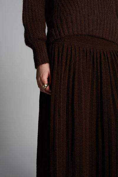 Lea Skirt - Cocoa