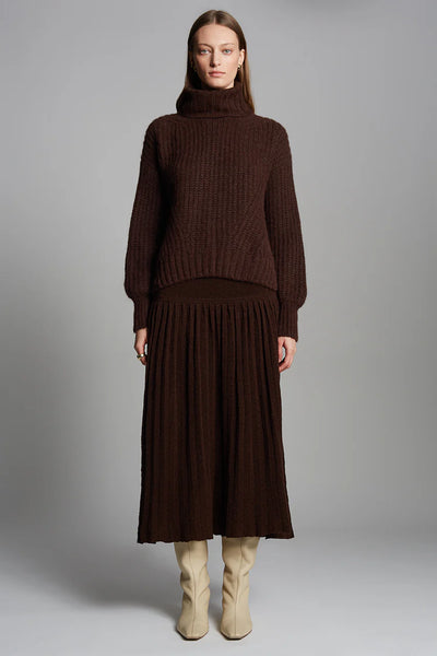 Lea Skirt - Cocoa