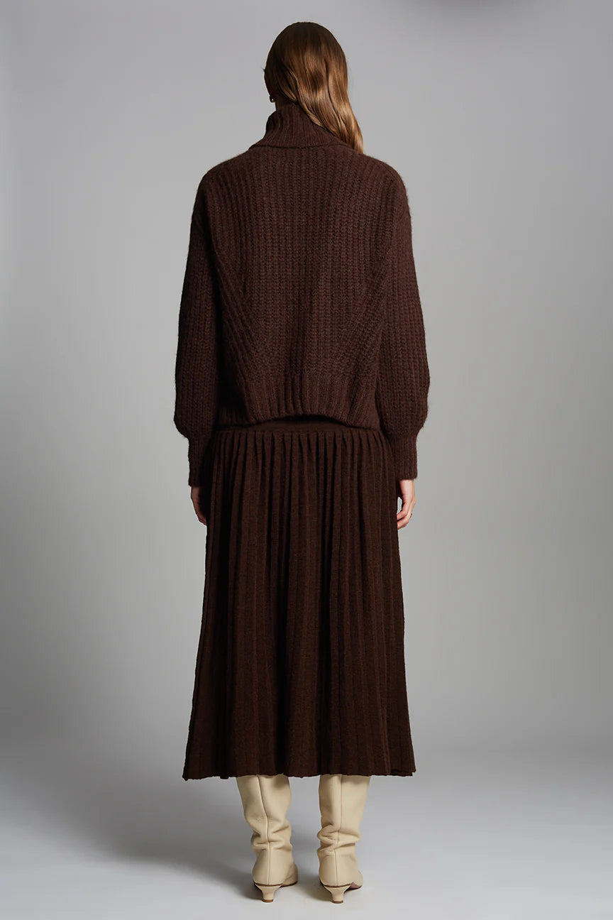 Lea Skirt - Cocoa