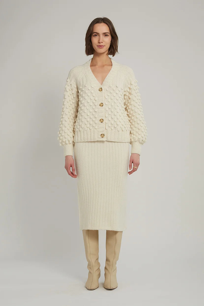 Sage Cardi - Ivory