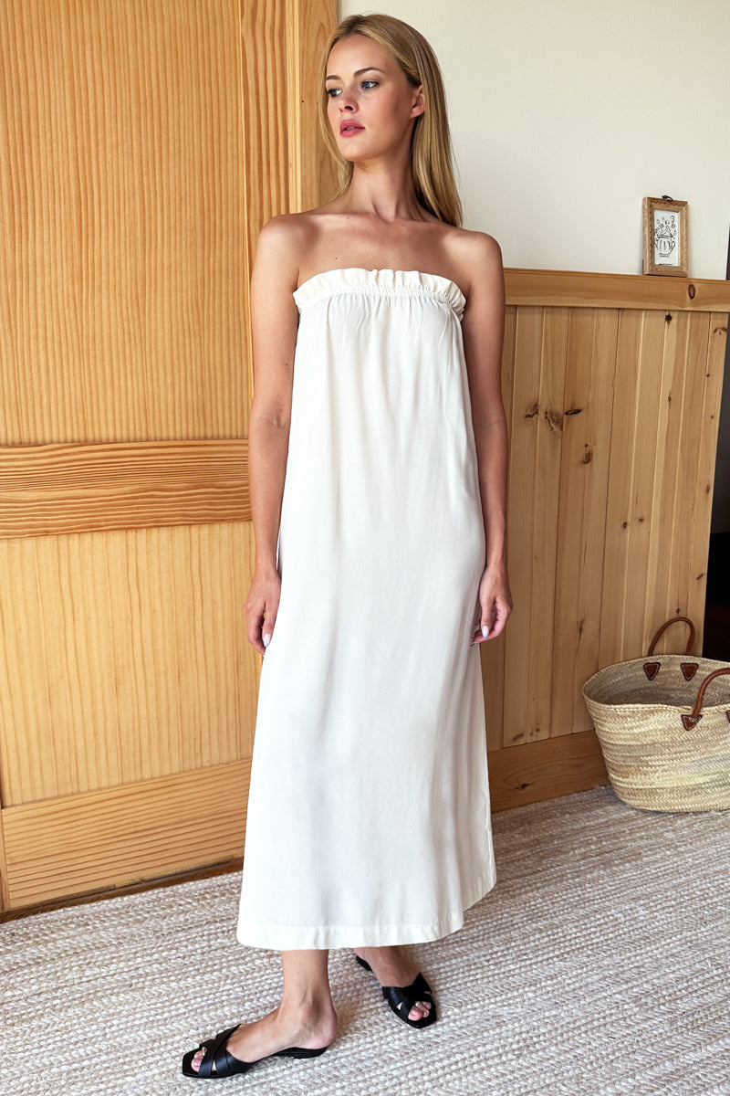 Ophelia Maxi Dress - Ivory
