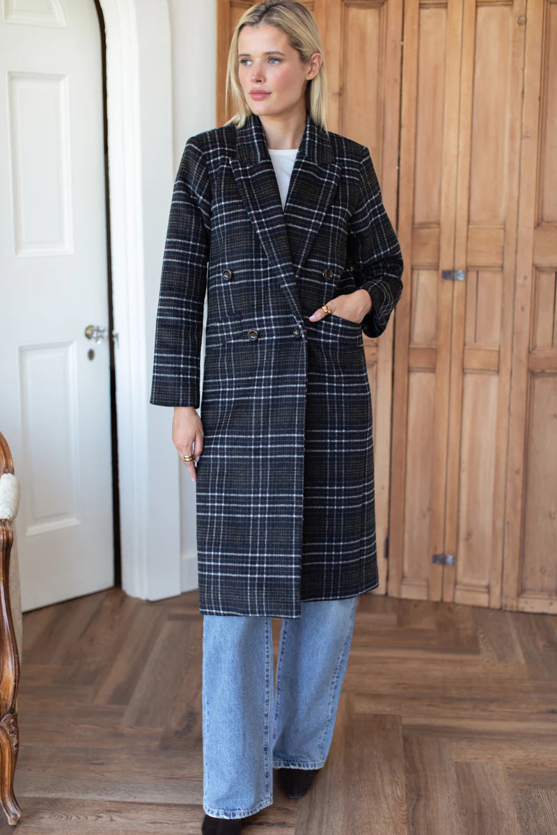 Bowery Coat - Lewis Plaid