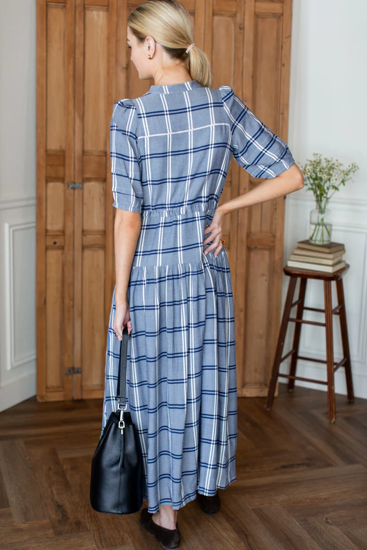 Lucy Dress - Skye Plaid