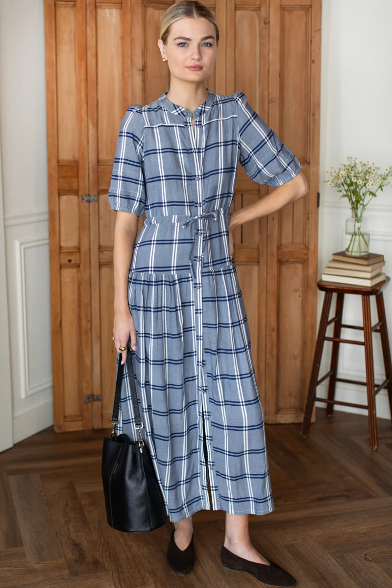 Lucy Dress - Skye Plaid