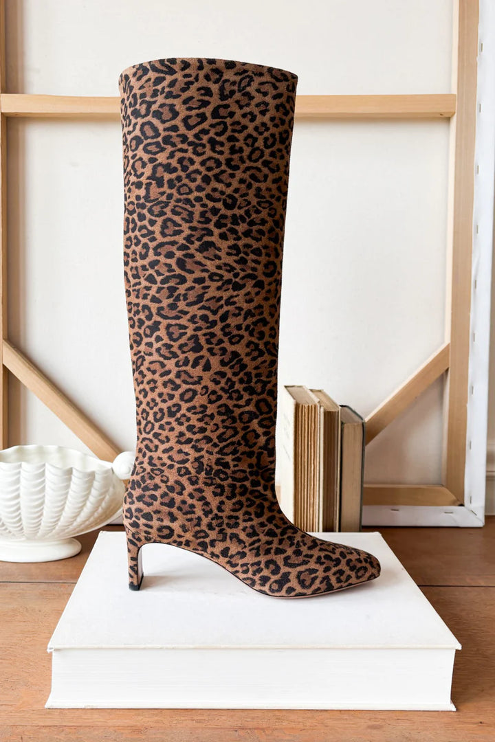 Frankie Pull On Boot - Leopard
