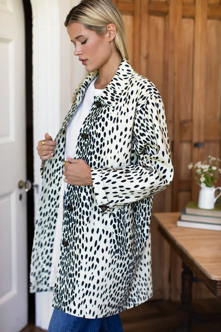 Atelier Short Coat - Leopard