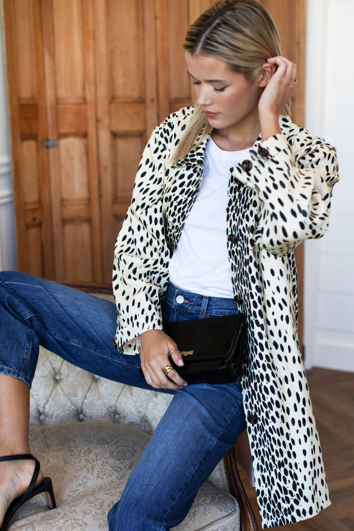 Atelier Short Coat - Leopard