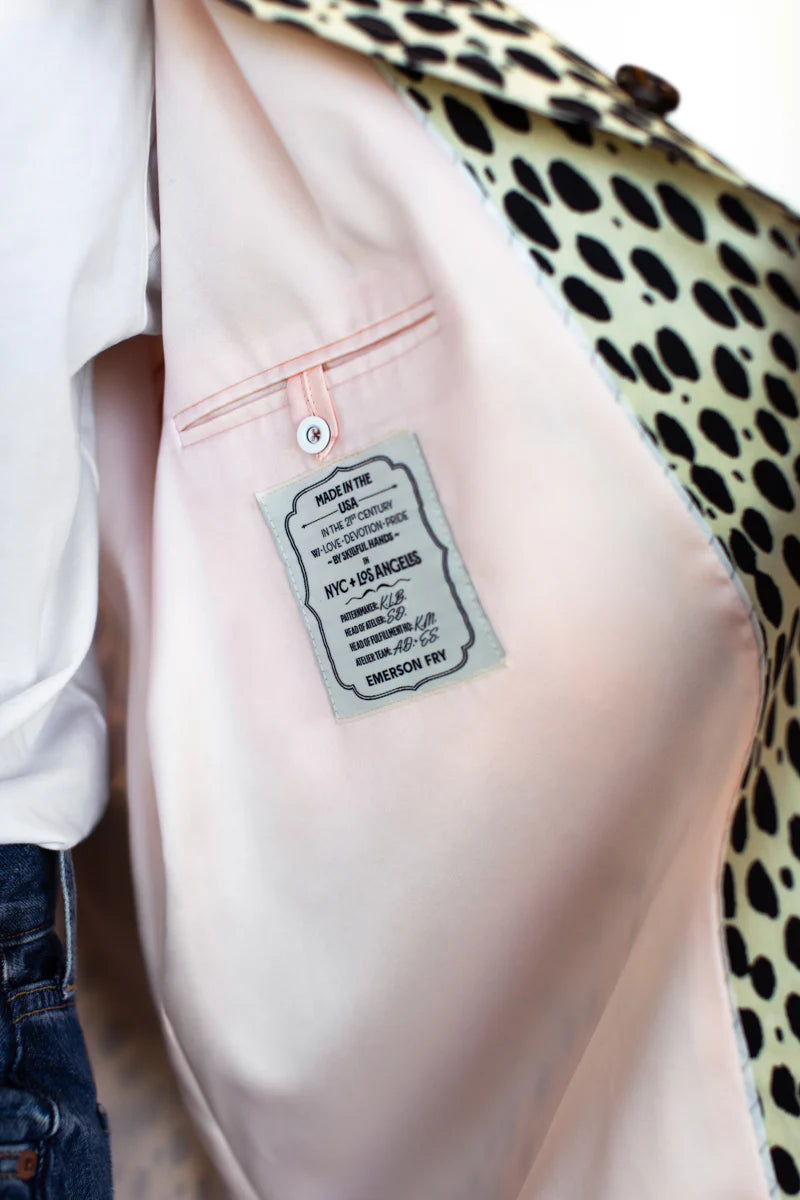 Atelier Short Coat - Leopard