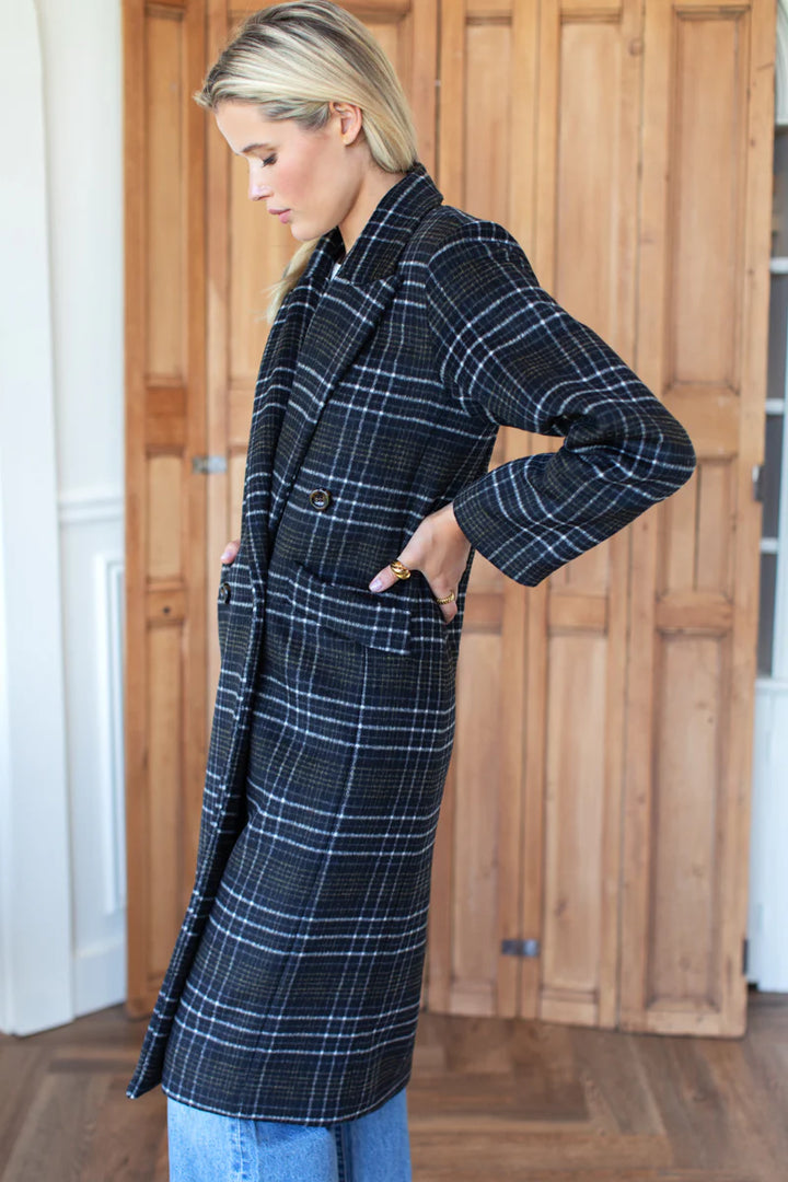 Bowery Coat - Lewis Plaid