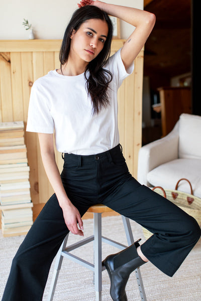 Everyday Pant - Black Organic