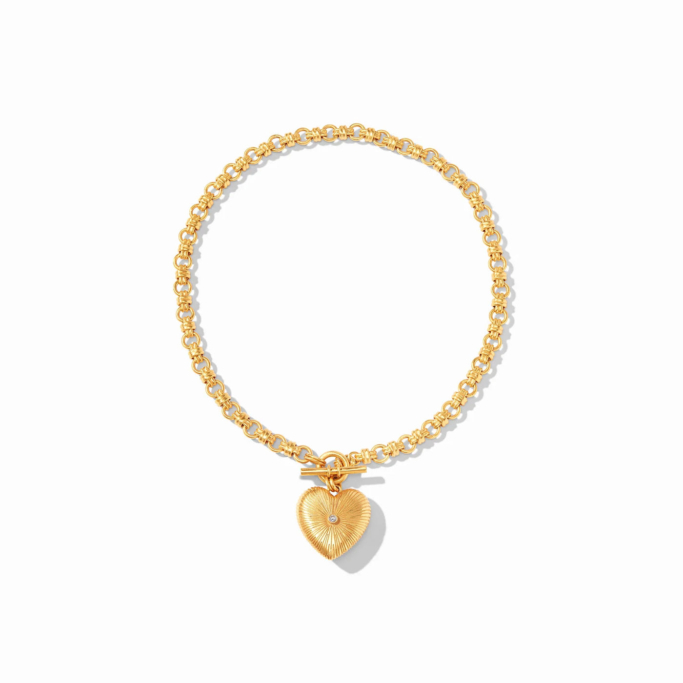 Esme Heart Necklace - CZ