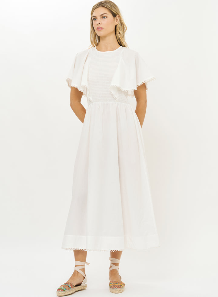 Ava Dress - Tisbury White