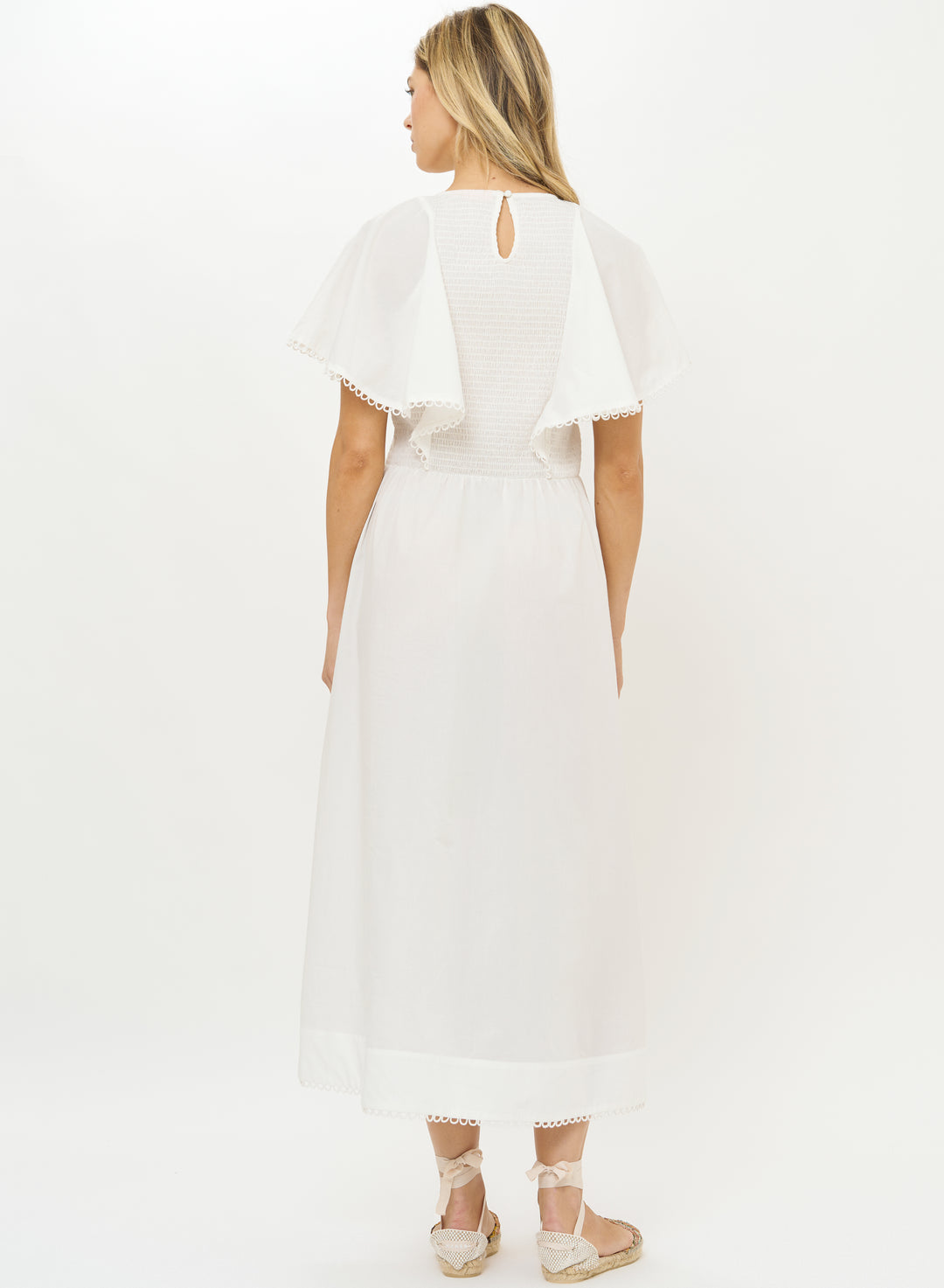Ava Dress - Tisbury White