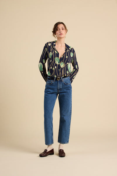 Jacquelin Shirt - Jade Tulip