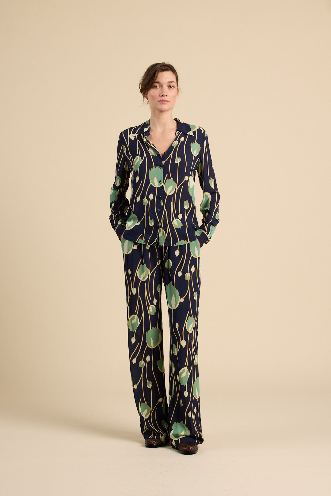 Jacquelin Shirt - Jade Tulip