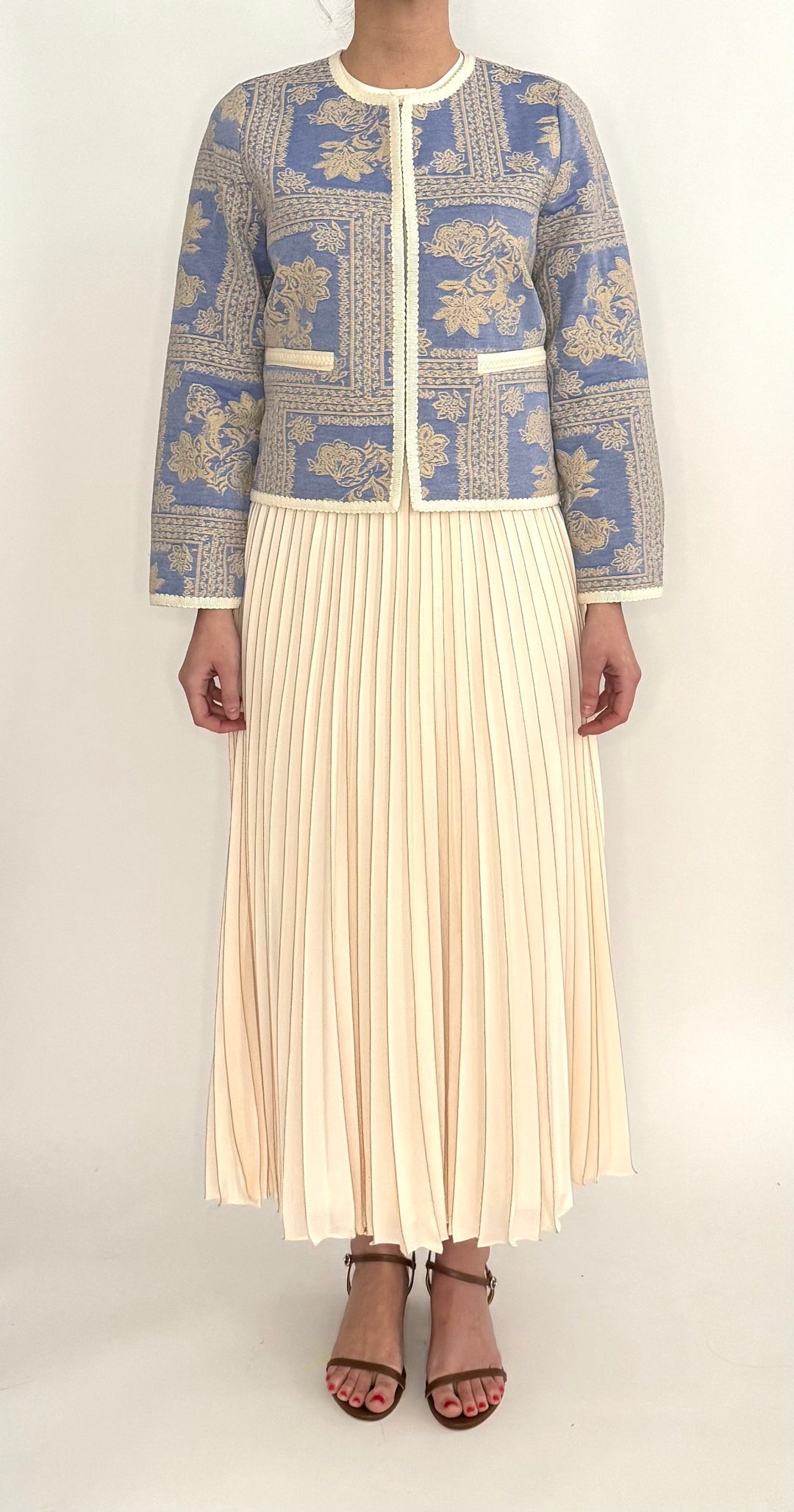 Louisa Jacket - Bluebell Patchwork