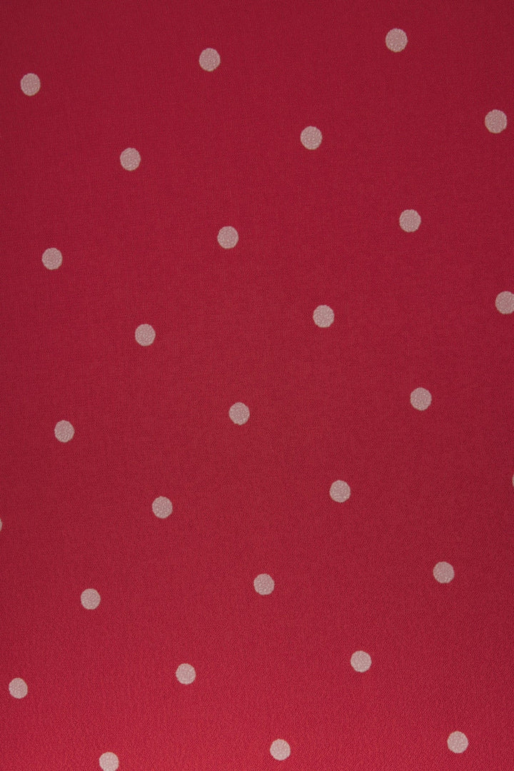 Nadine Blouse - Berry Dot