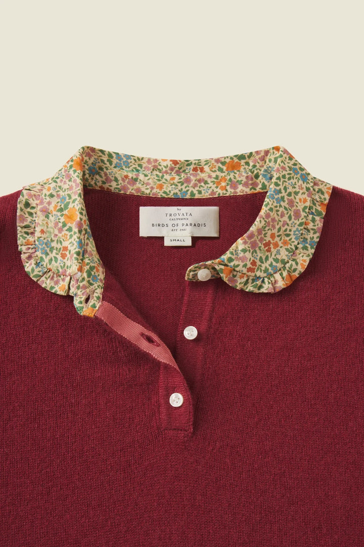 Clementine Sweater - Pink/Red