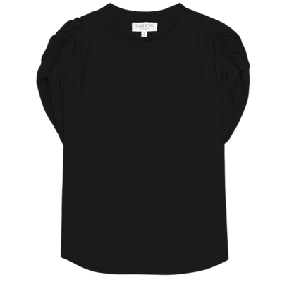 Frankie Muscle Tee - Jet Black