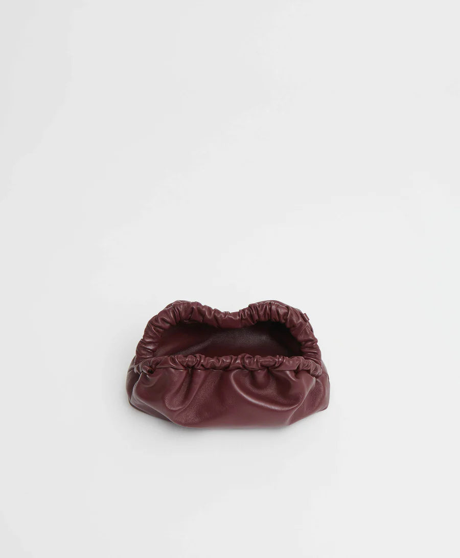 Mini Cloud Clutch - Pomegranate