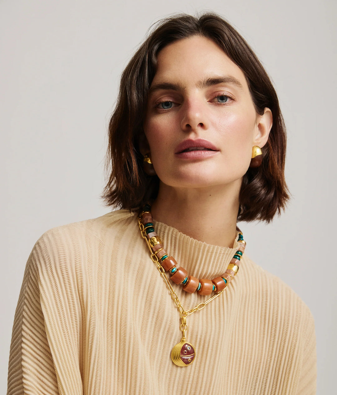 Pomegranate Pendant Necklace